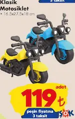 OYUNCAK KLASİK MOTOSİKLET fiyat ve kampanya bilgisi